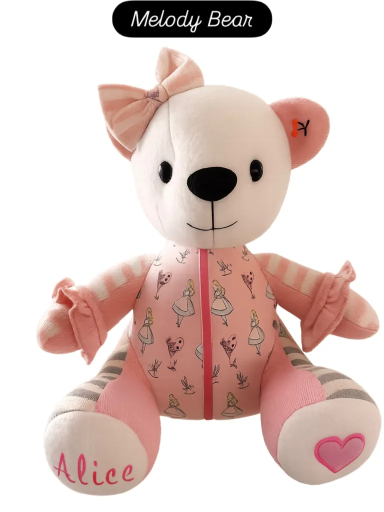 'Melody" Remade with Love Memory Keepsake Bear