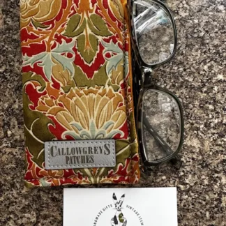 Fabric Glasses Case in Flower Print
